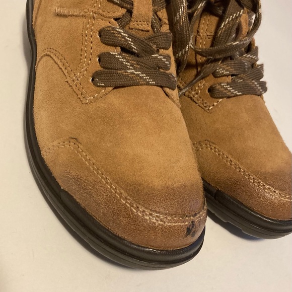 UGG Tan Suede Waterproof Leather Rubber Outsole Hiking Boots size 6.5 - Picture 7 of 15